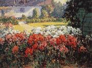 Benjamin C.Brown The Joyous Garden-n-d USA oil painting reproduction